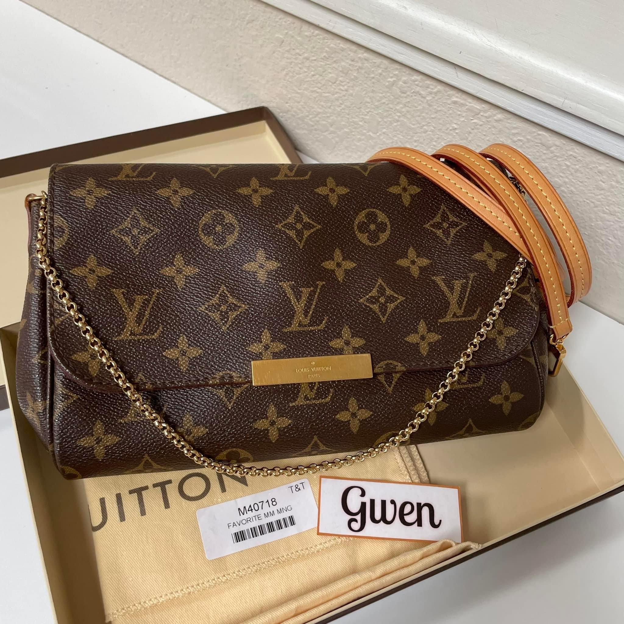 Louis Vuitton, Bags, Louis Vuitton Favorite Mm Monogrammed Sp039 Vguc