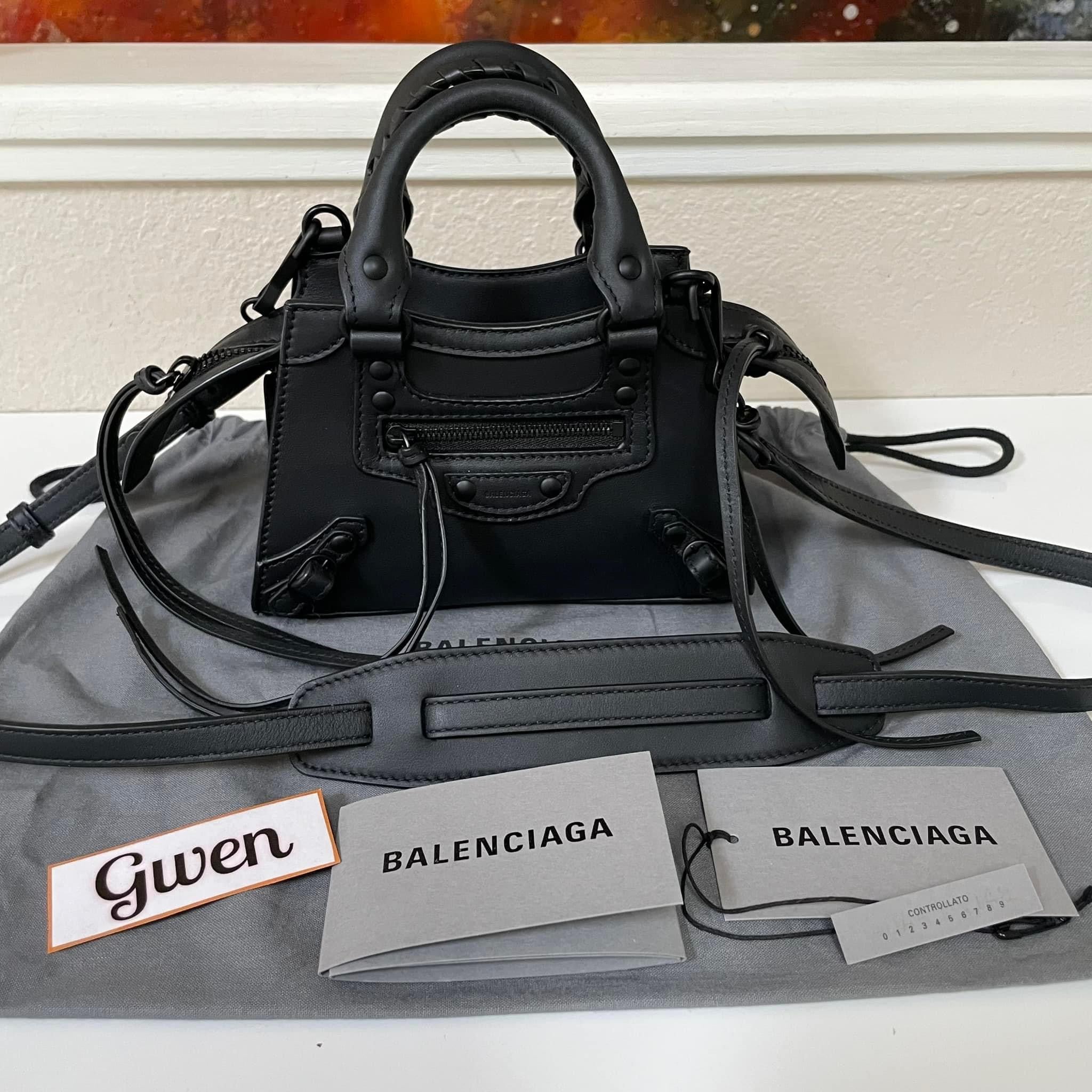Authentic Balenciaga Neo Classic City Nano Bag – Gwen's Luxeshop