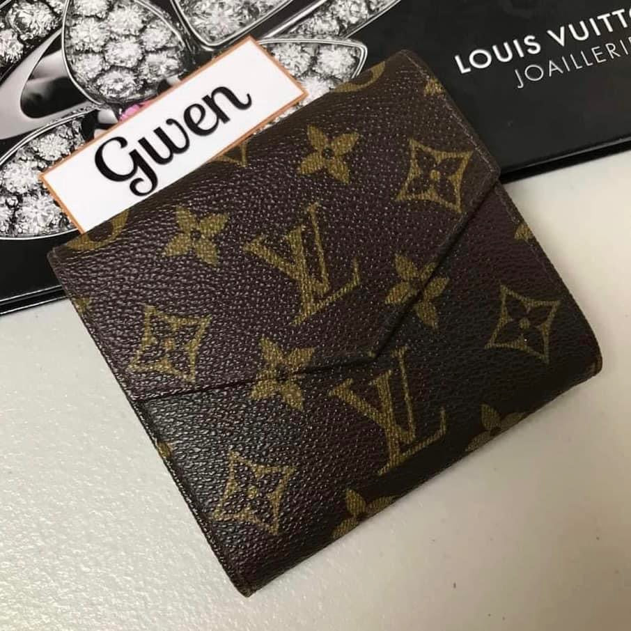 Authentic Louis Vuitton Damier Ebene Card Holder – Gwen's Luxeshop