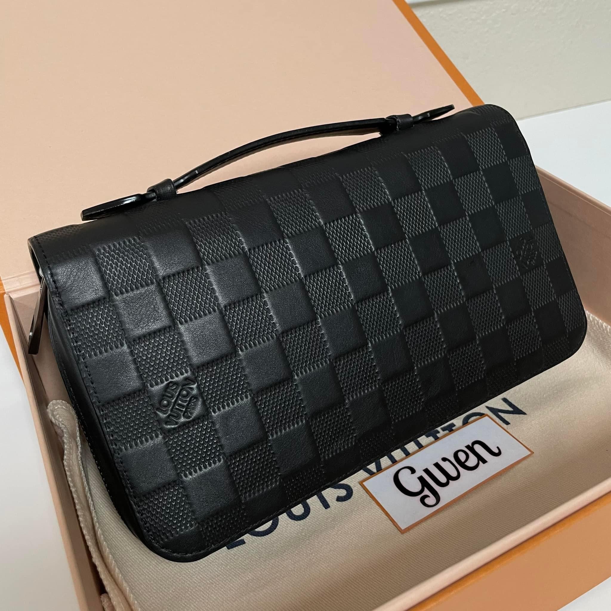 Zippy XL Damier Infini – Keeks Designer Handbags